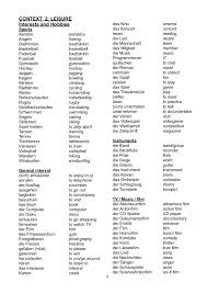 Aqa Gcse German Vocabulary Booklet Osa 2013 In 2020 Vocabulary German Grammar