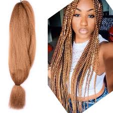 It's a beautiful colour, very lightweight and soft. Amazon Com 48 Inch Braiding Hair Kanekalon Crochet Braids Synthetic Hair Extensions X Pression Jumbo Braid Hair 57g 48 Inch 27 Beauty