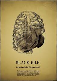 Four Humours Temperaments Black Bile Melancholic Black Bile Humor Art For Art Sake