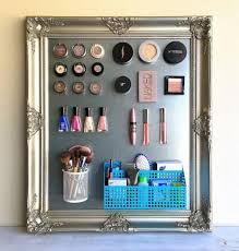 Magnetpinnwand Selber Machen Und Gestalten Anleitung Ideen Und Tipps In 2020 Diy Makeup Organizer Aufbewahrung Regale Magnetpinnwand