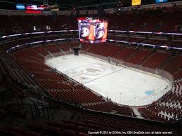 Honda Center View From Terrace Level 428 Vivid Seats