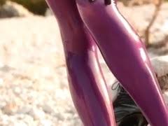 Brunette strips off vintage lingerie wanks in nylons mules. Latex Fresh Porn Video Galleries Catsuit Sex Tapes Rubber Hot Porn Tuberel