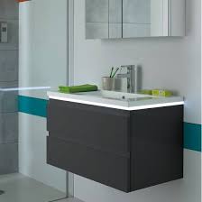 Sanijura meuble salle de bain. Meuble Sanijura Halo 100cm Sanidestock
