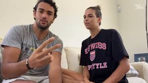 So who's gonna be the player, while against kyrgios, to say berrettini banged your girlfriend mate, sorry. Ajla Tomljanovic And Matteo Berrettini Join Tennis United