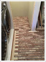 How To Install Thin Brick Floors Brick Flooring Diy Flooring Home Decor Tips