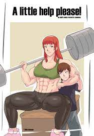 Muscle girl porn comics