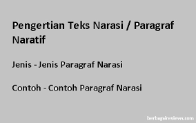 Secara sederhana, paragraf dapat diartikan sebagai rangkaian kalimat yang disusun untuk menjelaskan sebuah ide pokok. Teks Narasi Pengertian Struktur Ciri Ciri Dan Contoh
