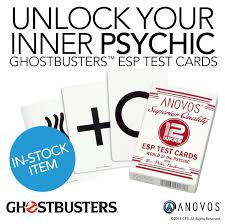 Usa & nz credit card psychic reading. Anovos Unlock Your Inner Psychic Potential With Anovos Superior Quality Esp Test Cards This Deck Is Based On The Cards Used By Dr Peter Venkman To Conduct Experiments For Extrasensory Perception