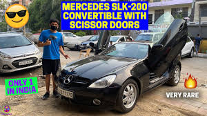 See 281 results for used mercedes benz slk 200 at the best prices, with the cheapest used car starting from £1,375. Mercedes Slk 200 Convertible With Scissor Doors Only 1 In India Youtube