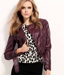 This Burgundy Leather Jacket Is Love Burgundy Jacket Outfit Leather Jackets Women Womens Fashion Blazer