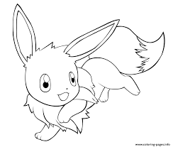 Maybe you would like to learn more about one of these? Cute Eevee Pokemon Coloring Pages Printable