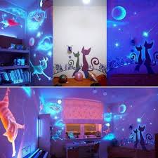 How To Make Glow In The Dark Paint Dark Wall Glow In The Dark Home Decor Hacks