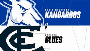 The kangaroos were gallant but ultimately fell short against brisbane, losing by 23 points after conceding five of the last six goals at blundstone arena on saturday. Highlights North Melbourne V Carlton