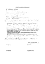 Pada hari ini, senin, 01 oktober 2019, kami yang bertanda tangan dibawah ini 30 Contoh Surat Perjanjian Yang Baik Dan Benar 2020 Contoh Surat