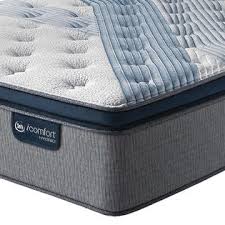 Icomfort mattresses are composed of serta's exclusive carbon fiber memory foam material, which reduces body temperature by channeling heat away from you while. Serta Icomfort Hybrid Blue Fusion 1000 Pillow Top Plush King Mattress