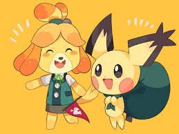 Large picture pichu pokemon cards and all the different sets this pokemon may appear in and some great ebay links as well. Spiky Eared Pichu Isabelle Pikachu Raichu Smash Bros Nintendo Fan Art