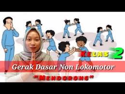 Pjok Kelas 2 Gerak Dasar Non Lokomotor Youtube
