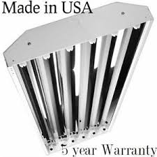 High Bay T5ho 6 Lamp Fluorescent Lighting Fixtures High Output Shop Lights New Ebay