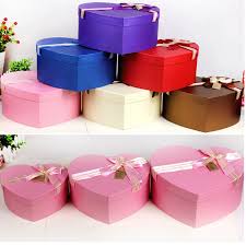 I have made this heart shape gift box with lid from cardboard. 3 Pcs A Set Heart Shaped Flower Box Cardboard Gift Box Bouquet Florist Supplies Packaging Materials Wedding Party Decoration Gift Bags Wrapping Supplies Aliexpress