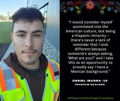 We're celebrating Hispanic Heritage Month by highlighting Hispanic and  Latino(a) alumni throughout October 15! On this #HispanicHeritageTuesday,  we celebrate biology alumnus, Ossiel Ibarra Moreno '19, Uriel Ibarra '19,  exercise science alumnus, and