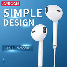 Joyroom Je Ep1 Ben Series Earphone High Elasticitive Tpe Line Hifi Quality White Amazon In Electronics