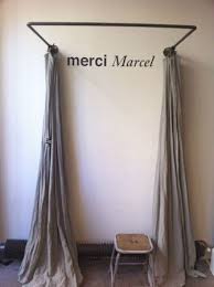 This Is What I Am Planning To Do For A Wardrobe In The Third Bedroom With A Couple Of Hanging Rails Inside The Cur Portable Dressing Room Room Diy Bedroom Diy
