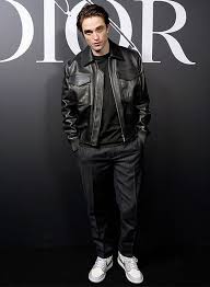 Leathercult Com Robert Pattinson 2020 Paris Fashion Show Leather Jacket Leather Jacket Fashion Paris Fashion