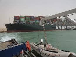 A massive ship stuck in the suez canal could cause a catastrophic meltdown in world trade, one expert has warned. Gel0xvuwxbrepm
