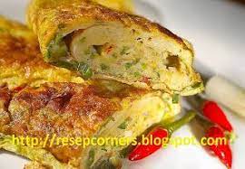 Resep Telur Dadar Khas Padang Pedas Kenyal Resep Telur Resep Masakan Telur Dadar