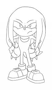 Knuckles in a cowboy hat. Sonic And Tails Coloring Pages Coloring Home