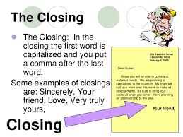 Appropriate Endings In Informal Letters Wordreference Forums