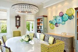 Some foldable dining tables can be used as a small corner table when not being used in its full this table offers a split use where one end can be used as a desk, hidden from sight when dining by a. 10 Vibrant Tropical Dining Rooms With Colorful Zest