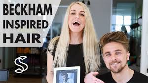 #menshair #longhair #lucasantangelohey.link to david beckham interview w/ robin james: David Beckham Hair Slikhaar Tv Youtube