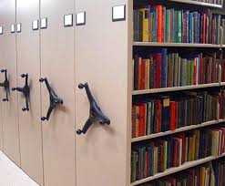 High Density Mobile Shelving Systems Tab Rolling File