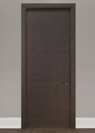 Barcelona modern interior door bleached oak aluminum strips. Modern Interior Modern Interior Door Custom Single Wood Veneer Solid Core Wood With Chocolate Finish Modern Model Gdim L62 Glenview Doors In Chicago Il At Glenview Haus