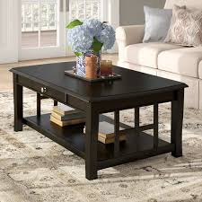 Jennings Coffee Table With Storage Coffee Table Coffee Table Rectangle Dark Wood Coffee Table