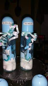 Game Prizes At Blue Safari Baby Shower 2 Mini Nail Polishes Nail Brush Nail File And Cotton B Safari Baby Shower Baby Shower Prizes Trendy Baby Shower Ideas