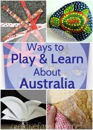 For toddlers play is learning, so learning is fun. Australia Activities For Kids Crafts Books And Fun Australia Crafts Australia For Kids Arts And Crafts For Teens