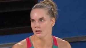 Netball news: Caitlin Basset reaction, Kiera Austin Melbourne Vixens pushed  into goalpost April Brandley GWS Giants