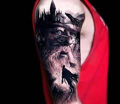 We would like to show you a description here but the site won't allow us. Albus Dumbledore Tattoo By Arlo Dicristina Post 26519 Harry Potter Tattoos Hogwarts Tattoo Full Sleeve Tattoos