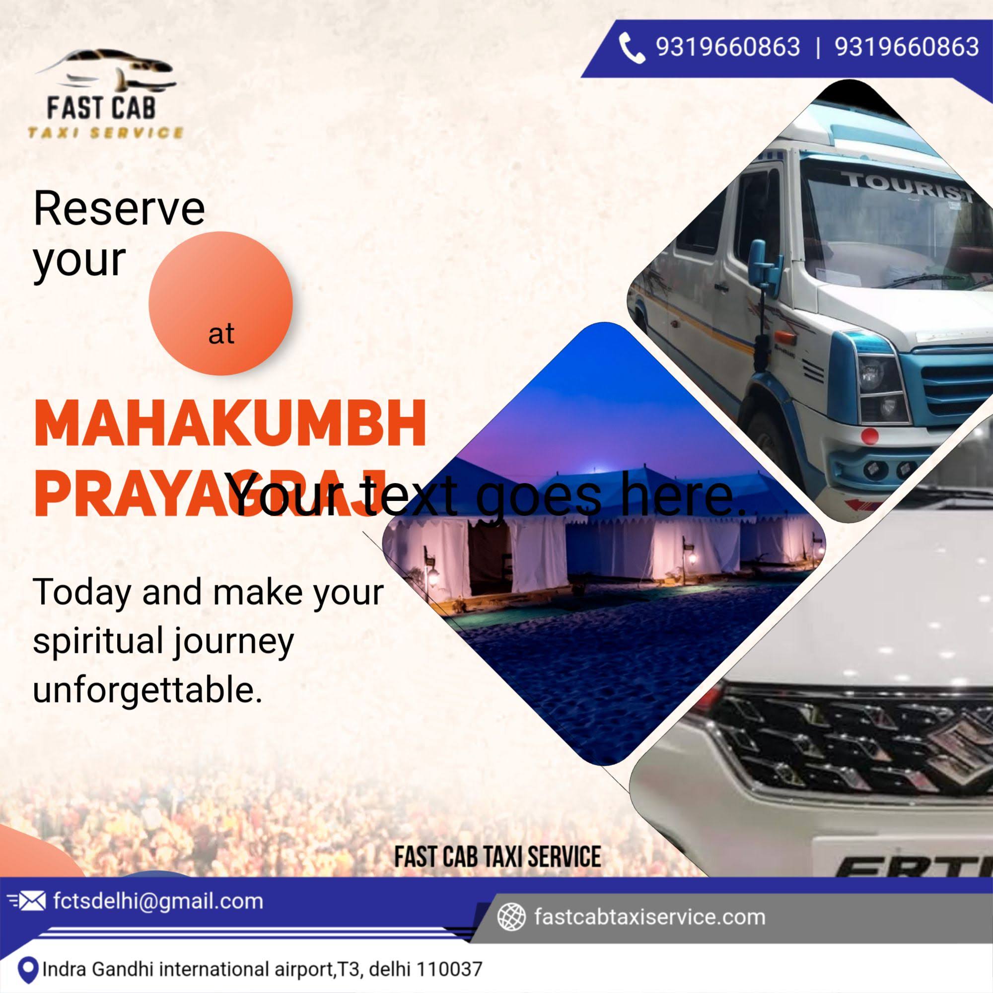 Kumbhmela cab taxi product image