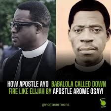 How Apostle Ayo Babalola called down fire like Elijah By Apostle Arome  Osayi. Message Title: What will you do with the Holy Ghost )  #naijasermonthread #naijasermonsthread #gospelthreads #apostleayobabalola  #power #rcnglobal #apostlearome