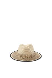 Mens straw fedora hat sun summer paper gangster natural feather trilby women's. Buy Lauren Ralph Lauren Straw Fedora Hat Womens For Aed 380 00 Hats Bloomingdale S Uae