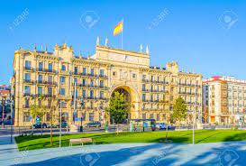 Eft (electronic fund transfer or wire transfer to direct bank account) facility ia available for banco santander sa located in madrid with swift bic routing code of bschesmm in all spain branches , spain. Headquarters Of Banco Santander In Santander Spain Stock Photo Picture And Royalty Free Image Image 105428836