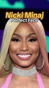 Replying to @Zemmi Nicki Minaj if she had a golden ratio face #nickiminaj  #goldenratio #perfectface #transformation #makeover #makeup #barbz #gagcity  #pinkfriday2 #everybody