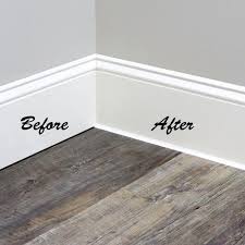 Instatrim 3 4 In X 1 2 In X 120 In White Pvc Inside Corner Self Adhesive Flexible Trim Moulding It75inwht In 2020 Moldings And Trim White Baseboards Diy Home Repair