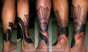 Most people prefer to have tribal tattoo sleeve on arm but i would suggest you to try calf. Calf Leg Tribal Tattoo By Crossover