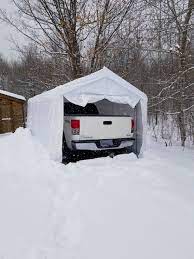 146090699 product rating is 0 0 (0) see price at checkout was save standard delivery eligible. Quictent Portable Carport Protects Your Car From Snow Portable Carport Car Shelter Carport Canopy