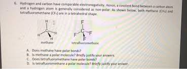 To be polar, one part of the molecule would have to be more positive than another, but. Ch4 Is It Polar Or Nonpolar