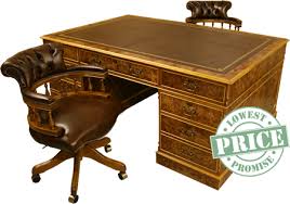 A partners desk, partner's desk or partners' desk is an antique desk form, which is two pedestal desks for faster navigation, this iframe is preloading the wikiwand page for partners desk. Partners Desks In Yew And Mahogany A1 Furniture